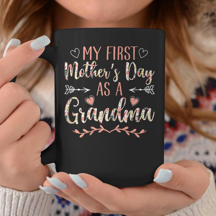 Womens My First Mothers Day As A Grandma Mothers Day 2023 Grandma Coffee Mug Unique Gifts