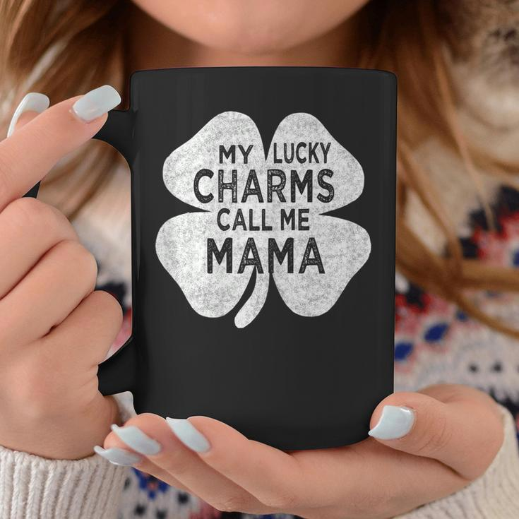 Womens My Lucky Charms Call Me Mama St Patricks Day For Mom Mother Coffee Mug Unique Gifts