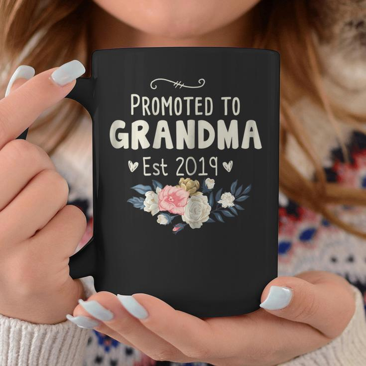 Womens Promoted To Grandma Est 2019 Mothers Day New Grandma Coffee Mug Unique Gifts