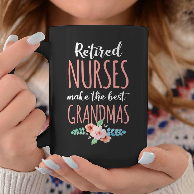 Womens Retired Nurse Nursing Retirements Gift For Grandmas Coffee Mug Funny Gifts
