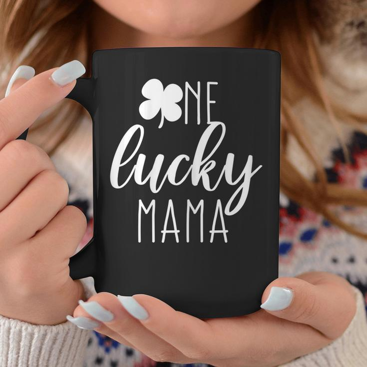 Womens St Patricks Day Cute Irish Gift For Mom One Lucky Mama Coffee Mug Unique Gifts