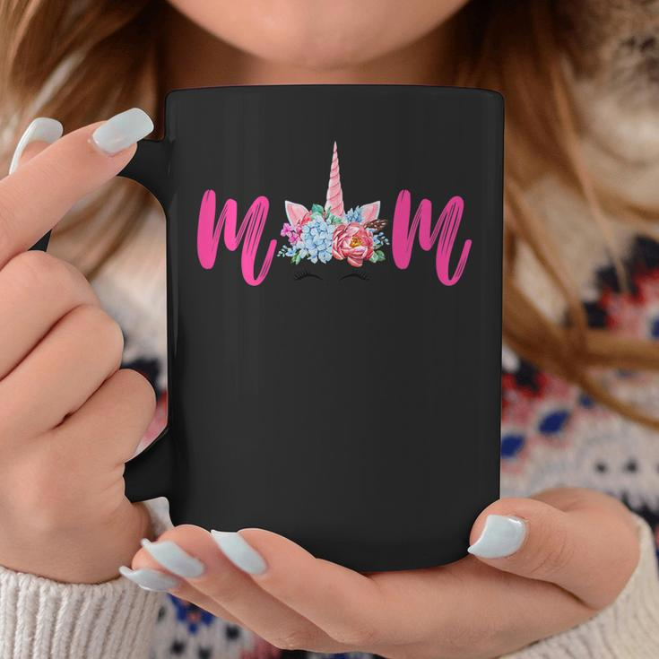 Womens Unicorn Mom Birthday Shirt Matching Family Party T-Sh Coffee Mug Unique Gifts