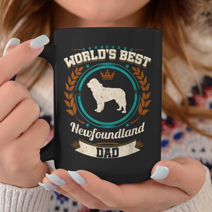 Worlds Best Newfoundland Dad Dog Owner Gift For Mens Coffee Mug Unique Gifts