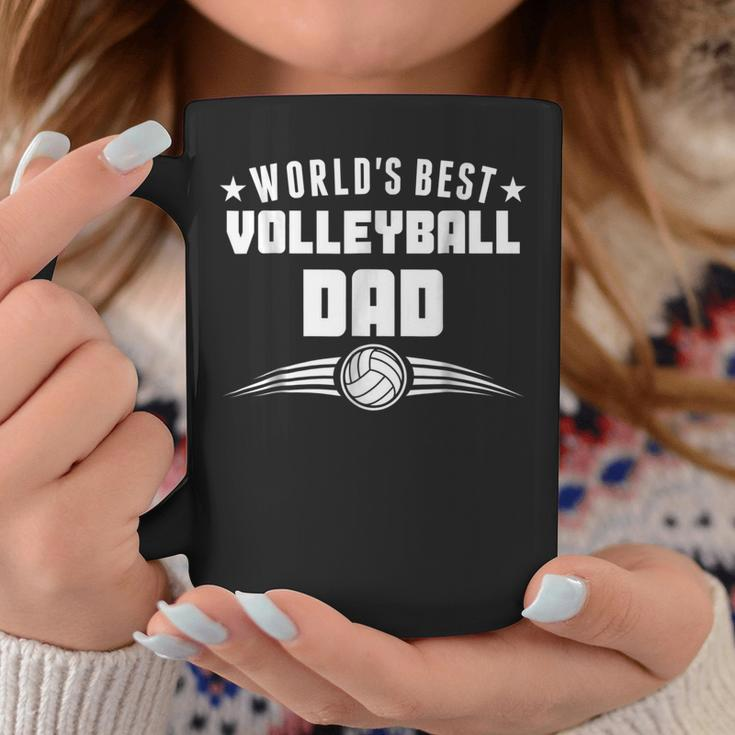 Worlds Best Volleyball Dad Sports Parent Gift For Mens Coffee Mug Unique Gifts