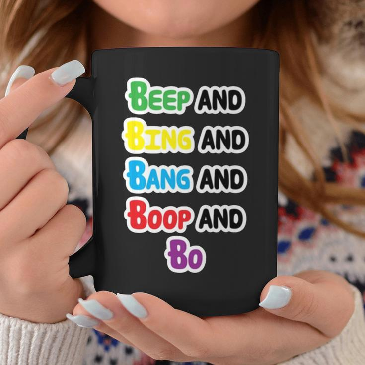 Worry Not Beep Bing Bang Boop And Bo Storybots Coffee Mug Unique Gifts