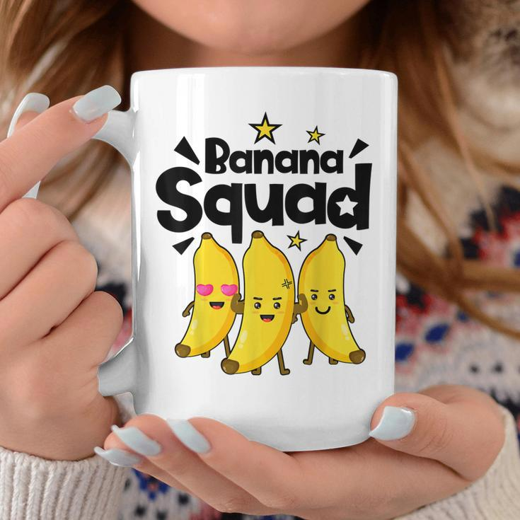Banana Squad Funny Men Women Boys Vegan Fruit Food Lovers Coffee Mug Unique Gifts