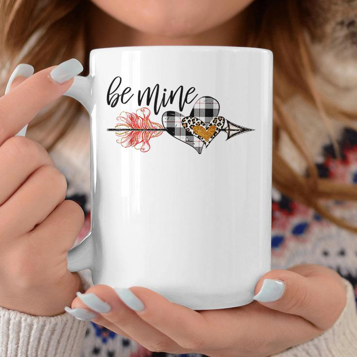 Be Mine Arrow Heart Valentines Day Matching Couple Men Women Coffee Mug Funny Gifts