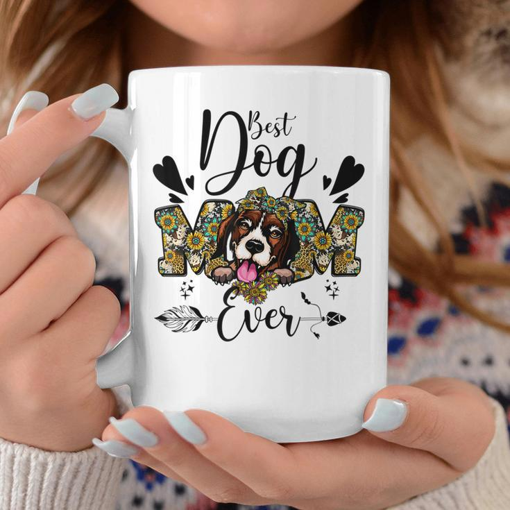 Best Dog Mom Ever Cute Beagle Dog Lover Mothers Day Coffee Mug Unique Gifts