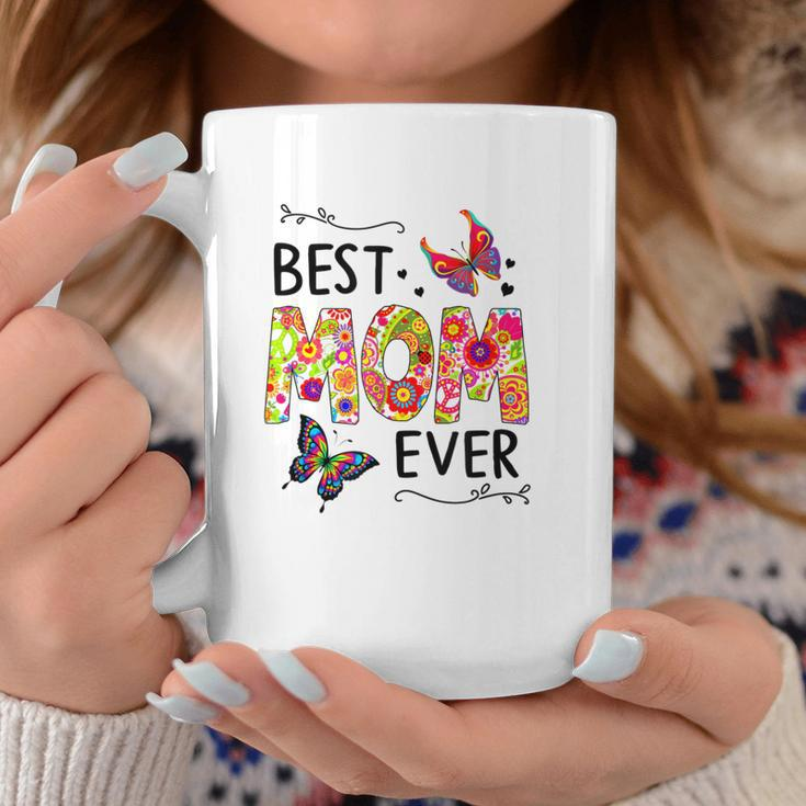 Best Mom Ever Colored Butterfly Patterns Mothers Day Gift Coffee Mug Unique Gifts