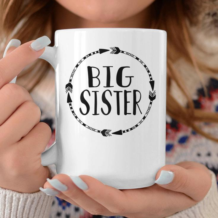 Big Sister Arrow For Toddlers & Kids Coffee Mug Unique Gifts