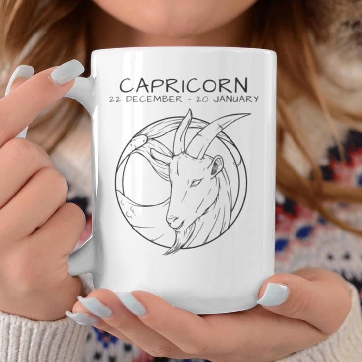 Capricorn Icon Design Coffee Mug Unique Gifts