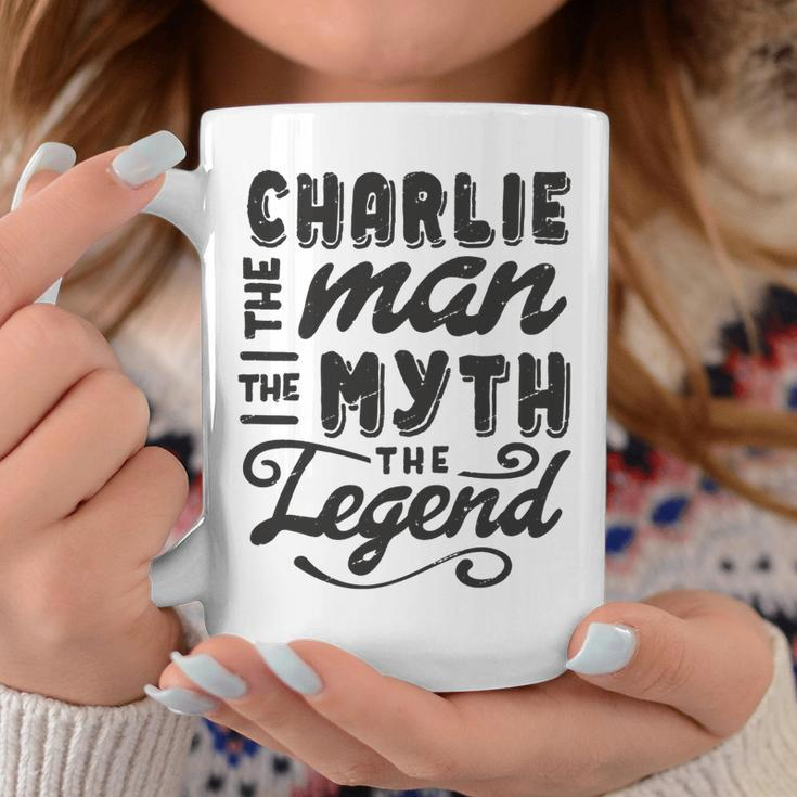 Charlie The Man Myth Legend Gift Ideas Mens Name Coffee Mug Funny Gifts
