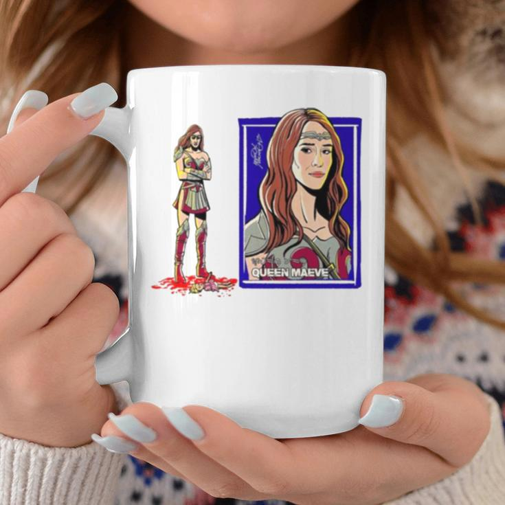 Comic Design Queen Maeve The Boys Tv Show Coffee Mug Unique Gifts