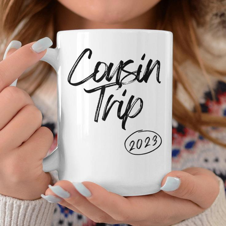 Cousin Trip 2023 Reunion Family Vacation Birthday Road Trip Coffee Mug Unique Gifts