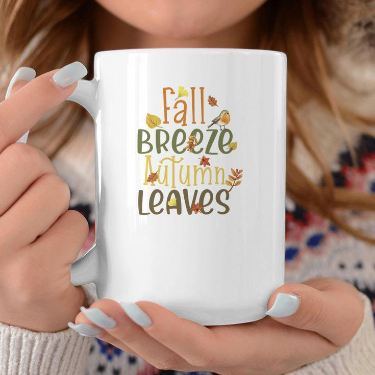 Fall Breeze And Autumn Leaves Autumn Coffee Mug Personalized Gifts