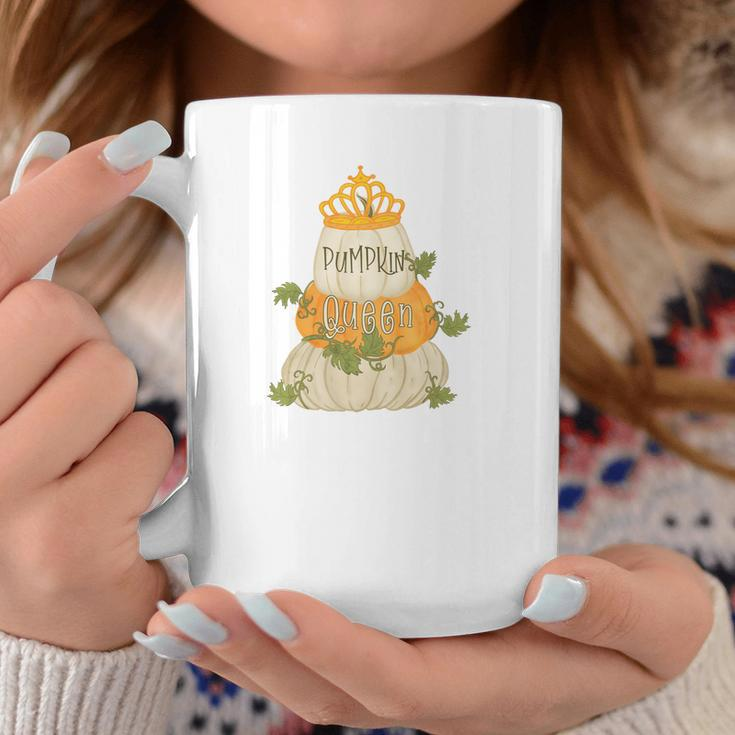 Fall Pumpkin Queen Funny Autumn Gifts Coffee Mug Personalized Gifts