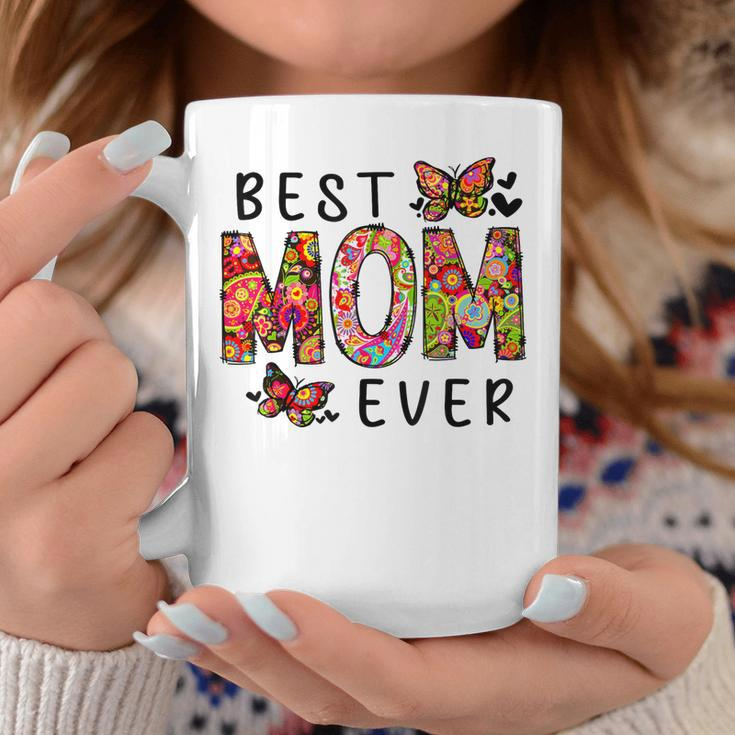 Floral Mothers Day Best Mom Ever From Daughter Son Kid Coffee Mug Unique Gifts