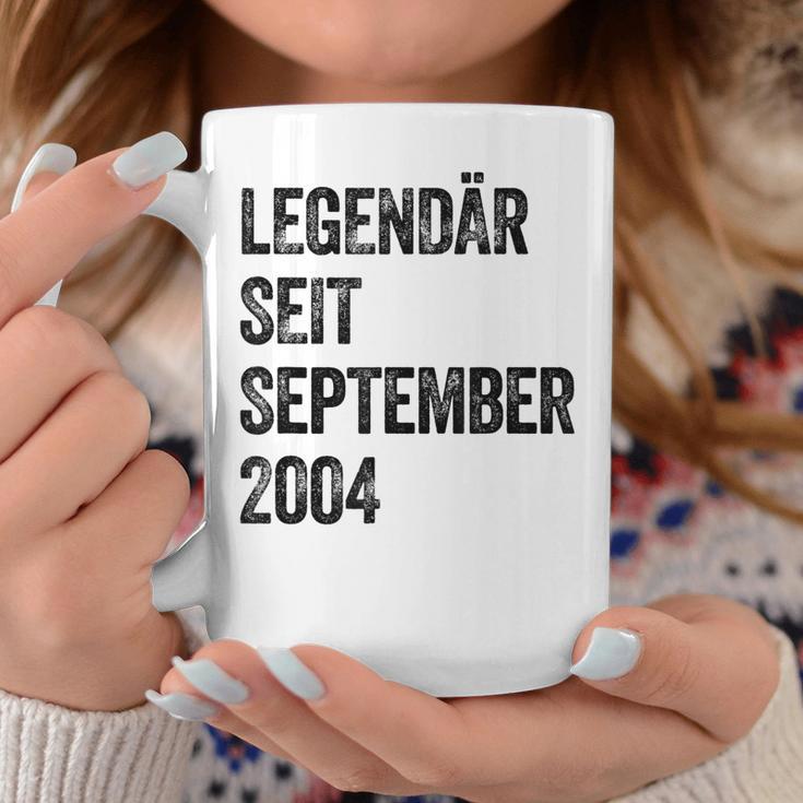 Geburtstag Legendär Seit September 2004 Jahrgang Vintage Tassen Lustige Geschenke