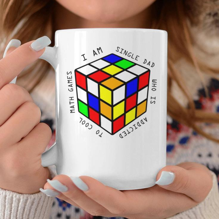I Am A Single Dad Who Is Addicted To Cool Math Games Coffee Mug Unique Gifts