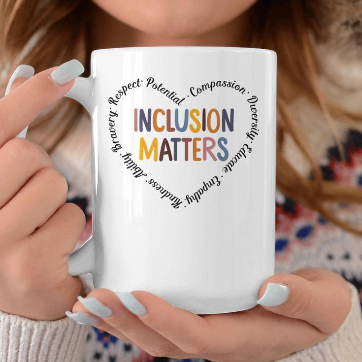 Inclusion Matters Special Education Autism Awareness Teacher Coffee Mug Unique Gifts