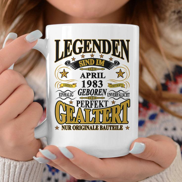 Legenden Sind Im April 1983 Geboren 40 Geburtstag Lustig V2 Tassen Lustige Geschenke