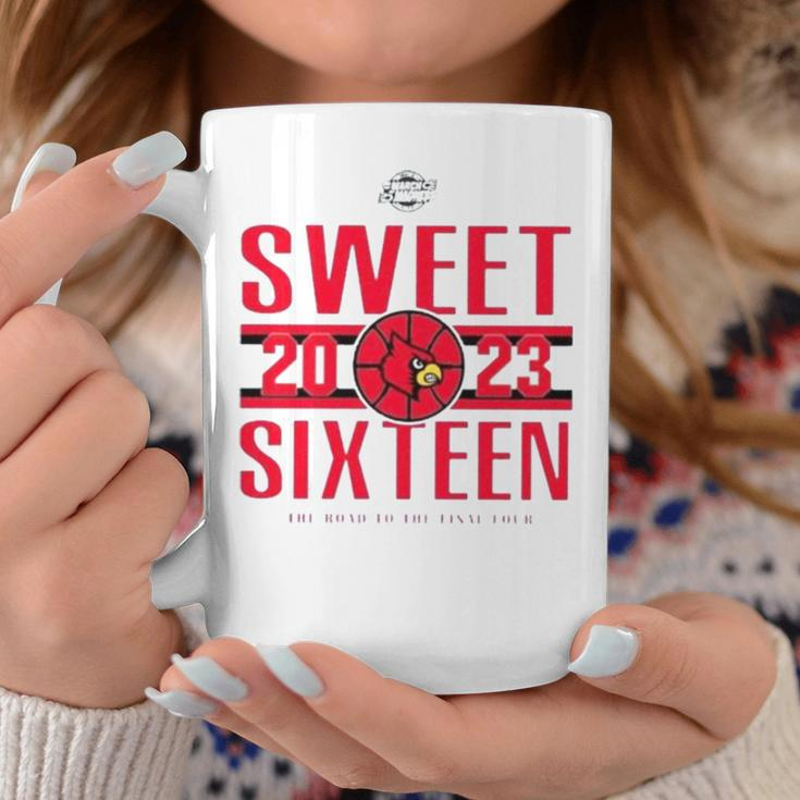 Louisville Women’S Basketball 2023 Sweet Sixteen The Road To The Final Four Coffee Mug Unique Gifts