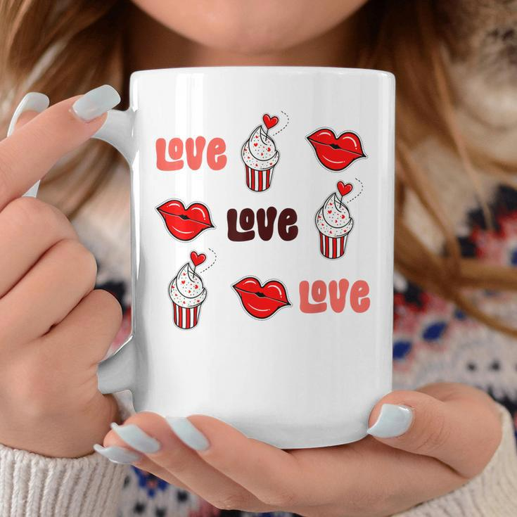 Love Happy Valentines Day Heart Couple Men Women Cute Coffee Mug Funny Gifts