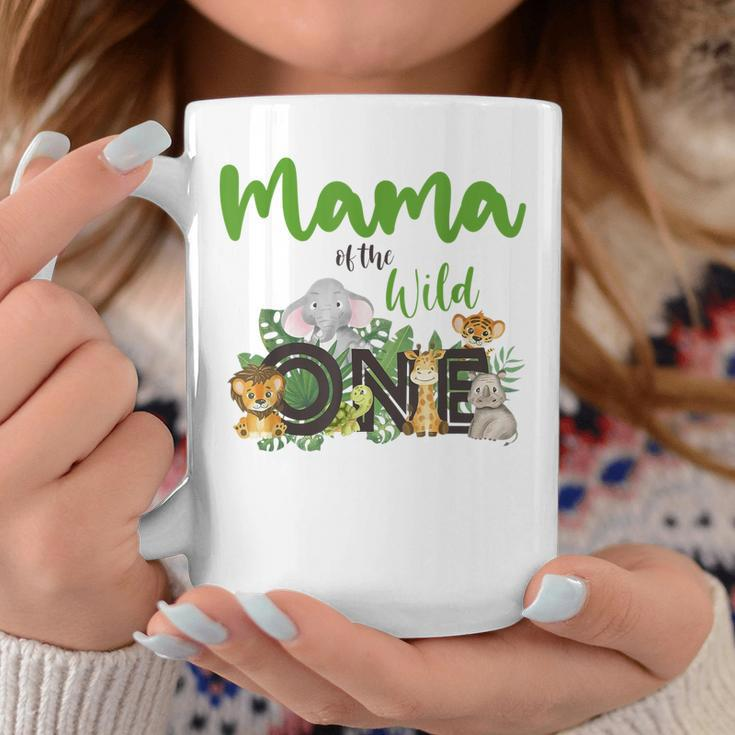 Mama Of The Wild One Zoo Birthday Safari Jungle Animal Mom Coffee Mug Unique Gifts