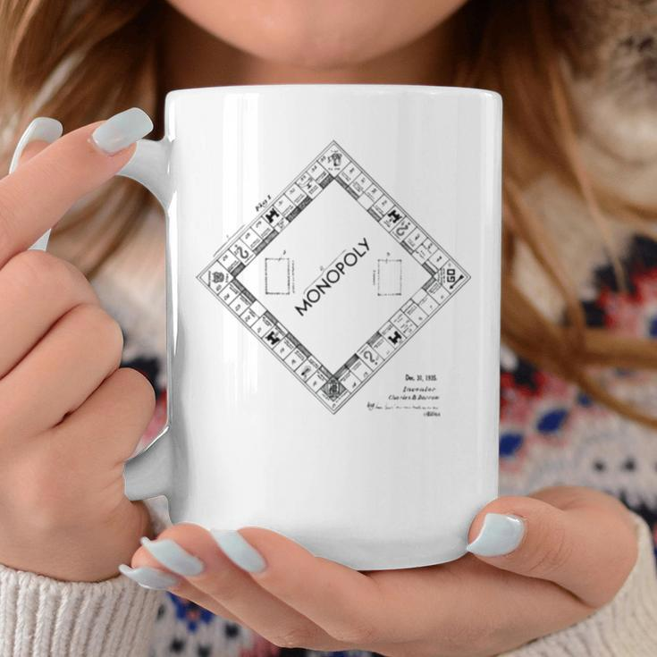 Monopoly Boardgamer Patent Image Coffee Mug Unique Gifts