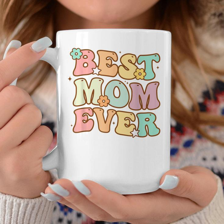 Mothers Day Best Mom Ever Groovy From Daughter Son Mom Kids Coffee Mug Unique Gifts
