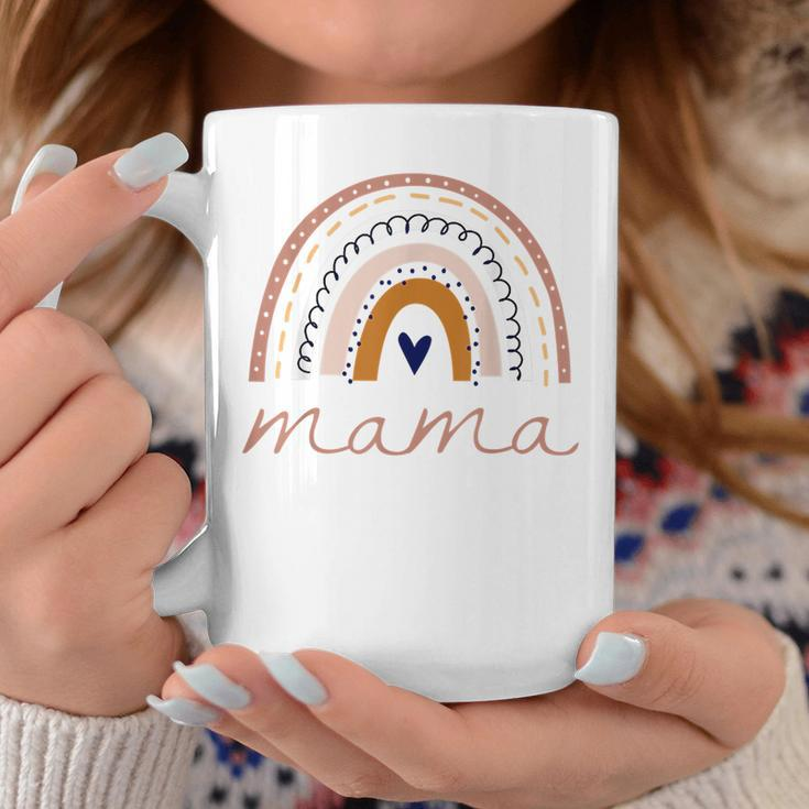 Mothers Day Boho Rainbow Mama Mom Mommy New Mom Coffee Mug Unique Gifts