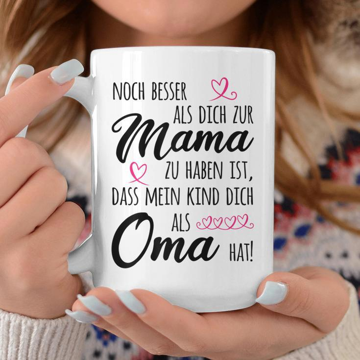 Omi Besser als Mama Tassen, Lustiges Oma Großmutter Tee Lustige Geschenke