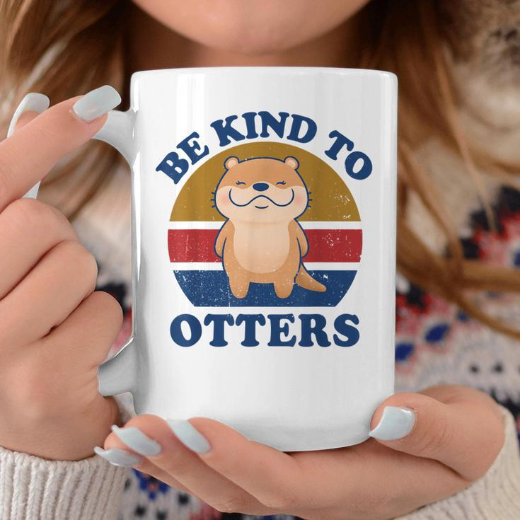 Otter- Be Kind To Otters Funny Kids Men Women Boy Gifts Coffee Mug Funny Gifts