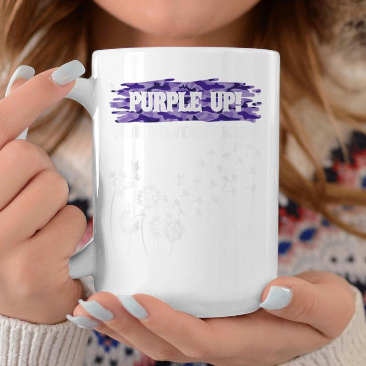 Purple Up For Military Kids Month Military Army Soldier Kids Coffee Mug Unique Gifts