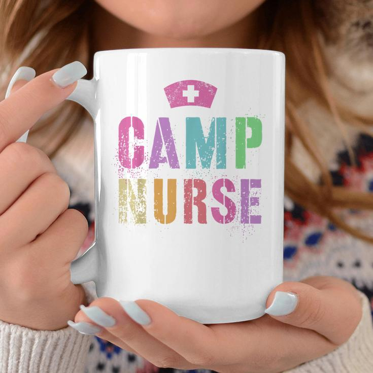 Rockin Camp Nurse Nursing Student Camping Purple Medical Coffee Mug Funny Gifts