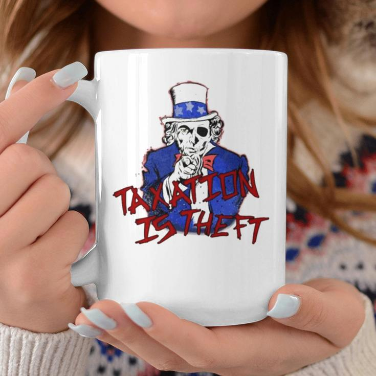 Taxation Is Theft Coffee Mug Unique Gifts
