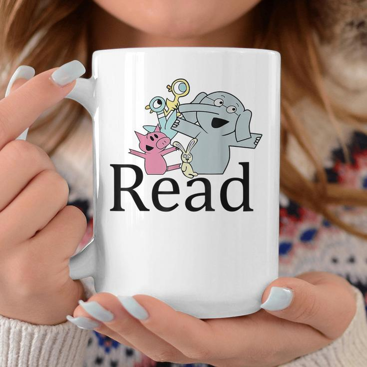 Teacher Library Read Book Club Piggie Elephant Pigeons Funny V3 Coffee Mug Personalized Gifts