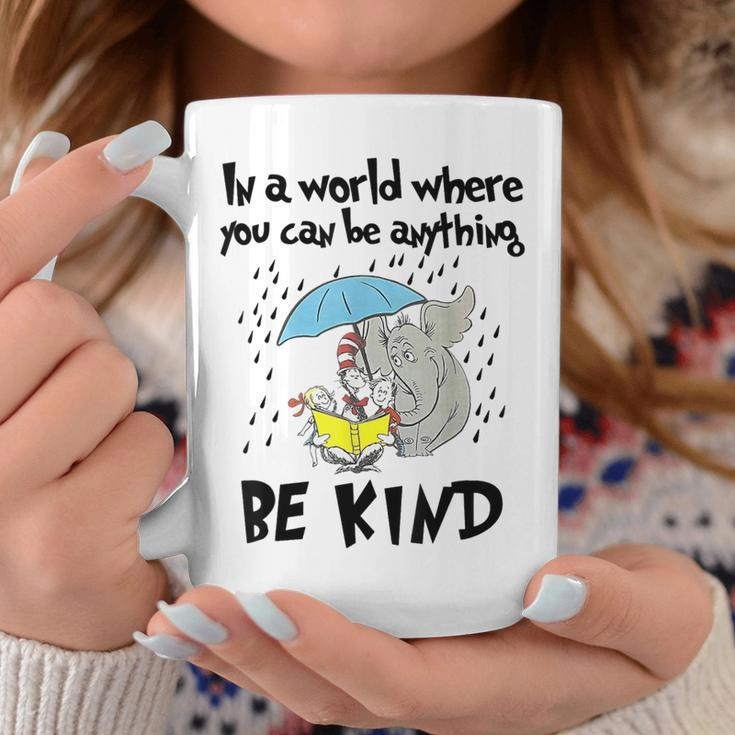 Teacher Life Be Kind Gift For Teacher Cat In Hat Coffee Mug Unique Gifts