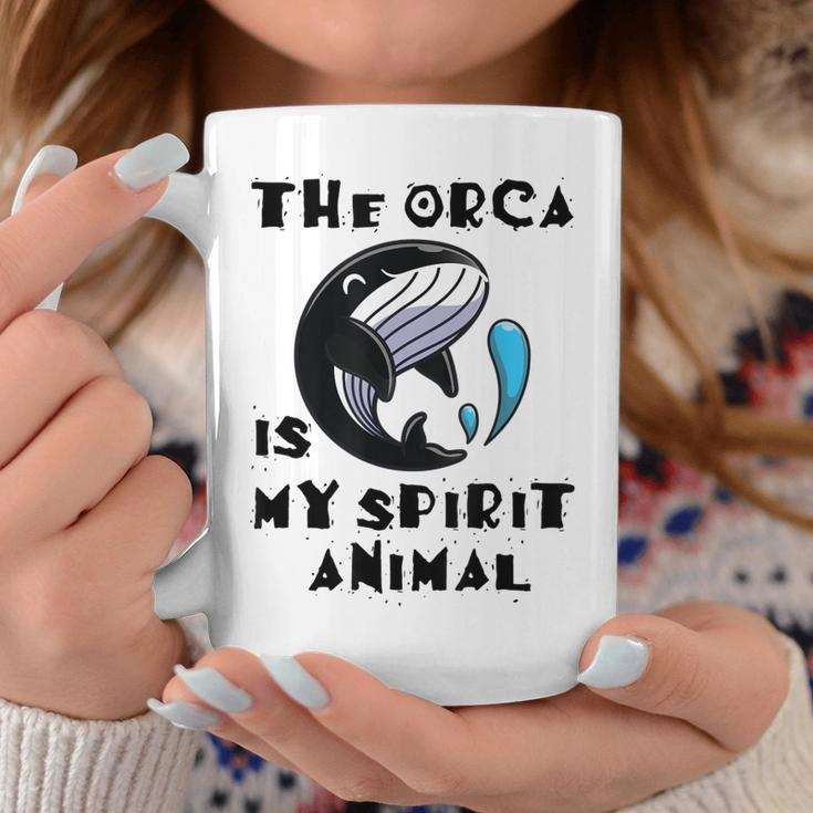 The Orca Is My Spirit Animal Coffee Mug Unique Gifts