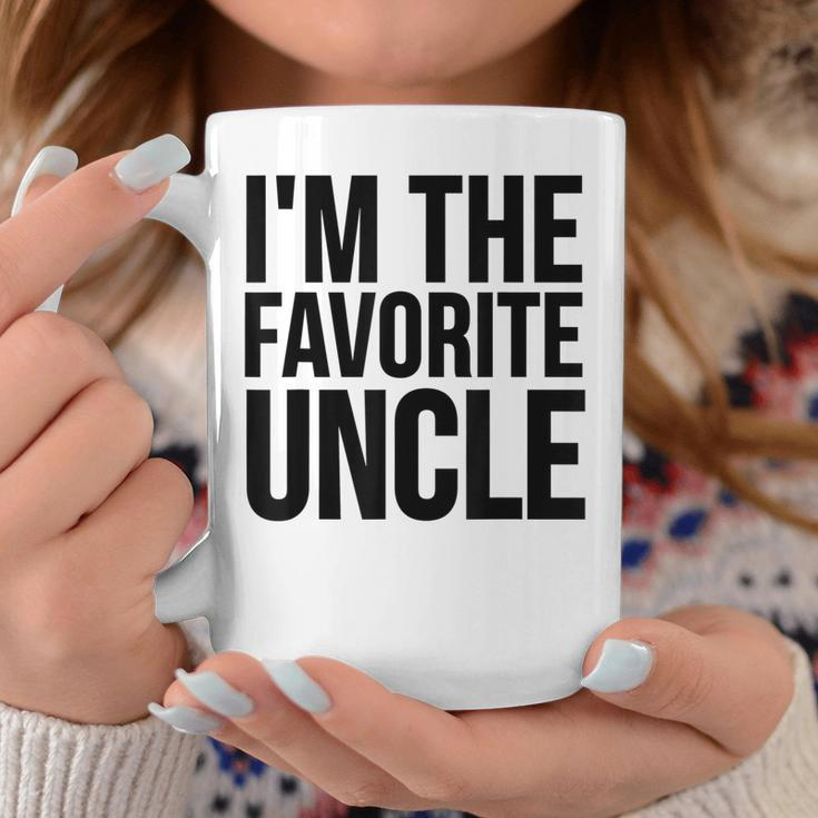 Uncle Funny Gift Im The Favorite Uncle Coffee Mug Unique Gifts
