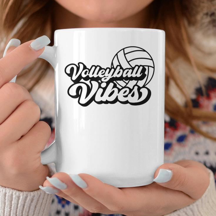 Volleyball Game Day Vibes Volleyball Mom Mothers Day Coffee Mug Unique Gifts