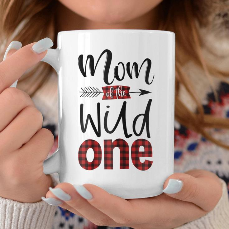 Womens Mom Of The Wild One Shirt Plaid Lumberjack 1St Birthday Tee Coffee Mug Unique Gifts