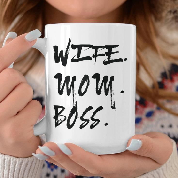 Womens Wife Mom Boss Womens Mothers Day Gifts 2023 Coffee Mug Unique Gifts
