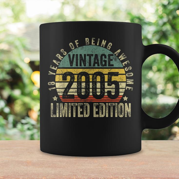 18 Year Old Gifts Vintage 2005 Limited Edition 18Th Birthday Coffee Mug Gifts ideas