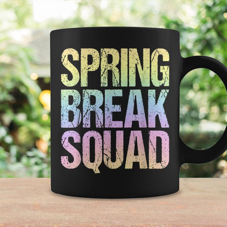 2023 Spring Break Squad Pastel Rainbow Vintage Graphic Coffee Mug Gifts ideas