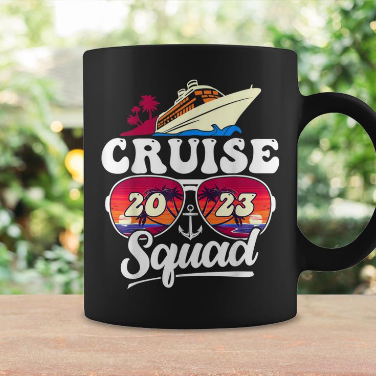 Cruise Squad 2023 Family Vacation Matching Family Group  Coffee Mug