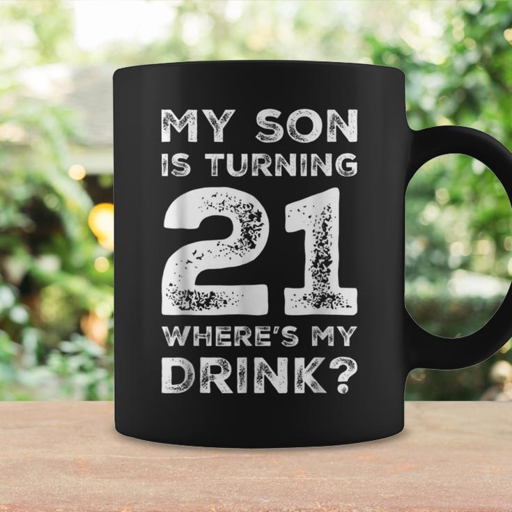 21St Birthday For Dad Mom 21 Year Old Son Gift Family Squad Coffee Mug Gifts ideas