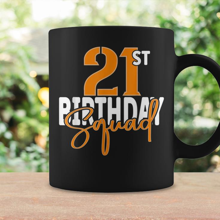 21St Birthday Squad Family Matching Group Coffee Mug Gifts ideas