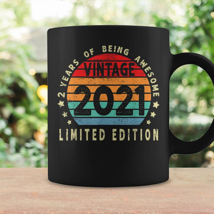 2Nd Birthday Gift Vintage 2021 Limited Edition 2 Years Old Coffee Mug Gifts ideas