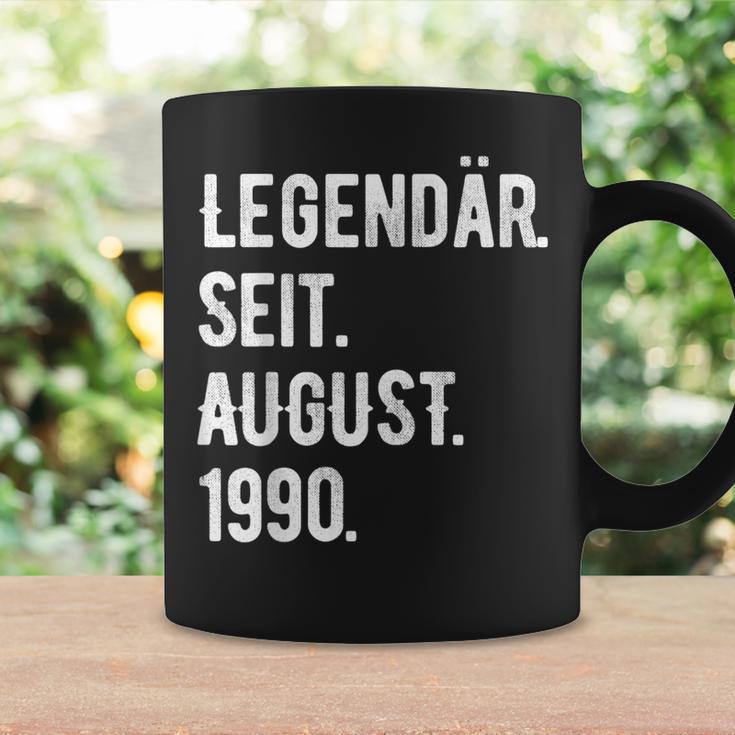 33 Geburtstag Geschenk 33 Jahre Legendär Seit August 1990 Tassen Geschenkideen